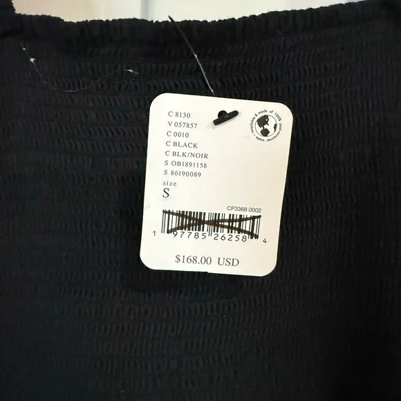 Free People Black Long Sleeve Dress - Picture 2 of 3